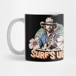 surf's up //flower v4 Mug